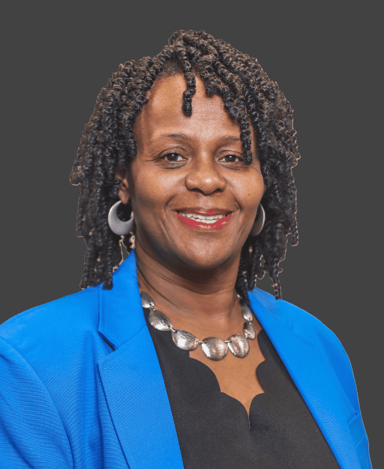 Deborah Kinard at EPI Center promoting health and wellness initiatives.
